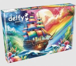 DELFY CASSE-TÊTE 1000 PIÈCES - HORIZONS COLORÉS #DE-24024 (0225)